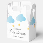 Twinkle Twinkle Little Star Blue Boy Baby Dusche Geschenkschachtel (Geöffnet)