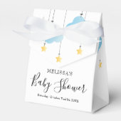 Twinkle Twinkle Little Star Blue Boy Baby Dusche Geschenkschachtel (Vorderseite)