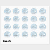 Twinkle Twinkle Little Star Blue Stickers (Blatt)