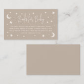 Twinkle Twinkle Little Star Books for Baby Begleitkarte (Vorne/Hinten)