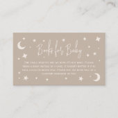 Twinkle Twinkle Little Star Books for Baby Begleitkarte (Vorderseite)