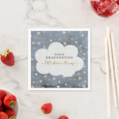 Twinkle Twinkle Little Star Boy Baby Dusche Napkin Serviette (Beispiel)