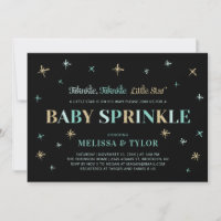 Twinkle Twinkle Little Star Boy Baby Sprinkle