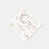 Twinkle Twinkle Little Star Bunny Baby Dusche Serviette (Ecke)