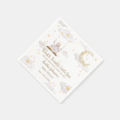 Twinkle Twinkle Little Star Bunny Baby Dusche Serviette (Ecke)