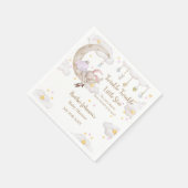 Twinkle Twinkle Little Star Bunny Baby Dusche Serviette (Ecke)