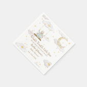 Twinkle Twinkle Little Star Bunny Baby Dusche Serviette (Ecke)