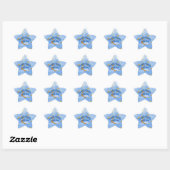 Twinkle Twinkle Little Star Cupcake Toppers Stern-Aufkleber (Blatt)