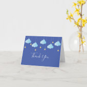 Twinkle Twinkle Little Star Danke Blue Karte (Gelbe Blume)