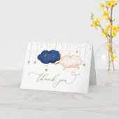 Twinkle Twinkle Little Star Dankeschön Karte (Gelbe Blume)