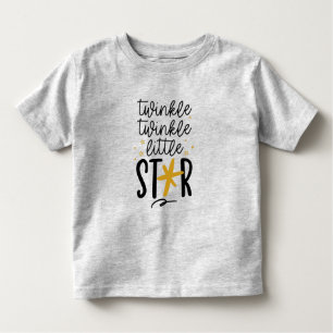 Twinkle Twinkle Little Star Doodle Kleinkind T-shirt
