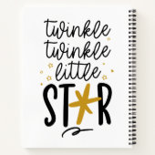 Twinkle Twinkle Little Star Doodle Notizblock (Rückseite)