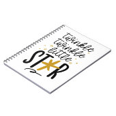 Twinkle Twinkle Little Star Doodle Notizblock (Linke Seite)
