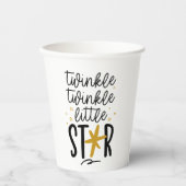 Twinkle Twinkle Little Star Doodle Pappbecher (Vorderseite)