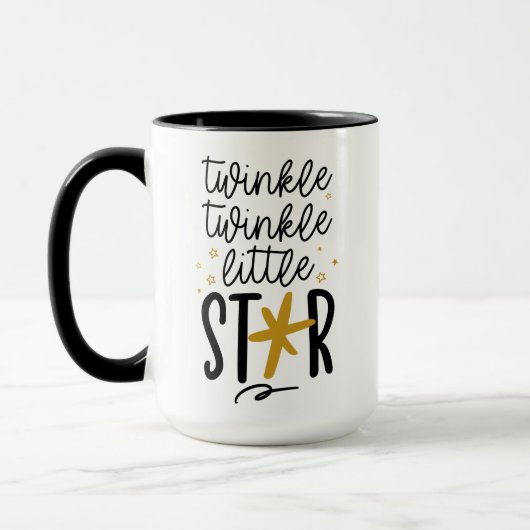 Twinkle Twinkle Little Star Doodle Tasse (Links)