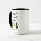 Twinkle Twinkle Little Star Doodle Tasse (Vorderseite Links)