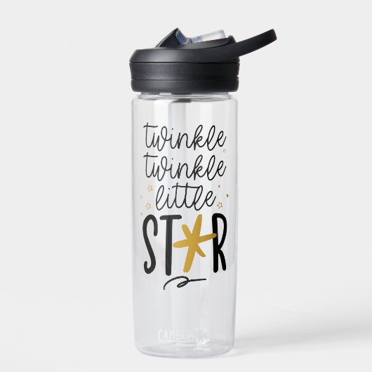 Twinkle Twinkle Little Star Doodle Trinkflasche (Links)