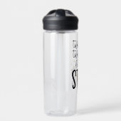 Twinkle Twinkle Little Star Doodle Trinkflasche (Vorderseite)
