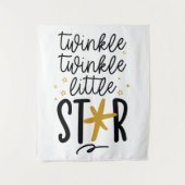 Twinkle Twinkle Little Star Doodle Wandteppich (Vorderseite)