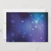 Twinkle Twinkle Little Star Dusche Baby Einladung (Rückseite)