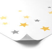 Twinkle Twinkle Little Star Dusche Begrüßungszeich Poster (Ecke)