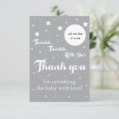 Twinkle, Twinkle, Little Star EOS Lippenbalsam Gef Dankeskarte (Stehend Vorderseite)