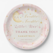 Twinkle Twinkle Little Star Erster Geburtstag Rosa