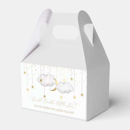 Twinkle Twinkle Little Star Favor Box Geschenkschachtel (Vorderseite)