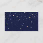 Twinkle Twinkle Little Star First Geburtstag Begleitkarte (Rückseite)