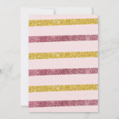 Twinkle Twinkle Little Star Geburtstag Einladung (Rückseite)