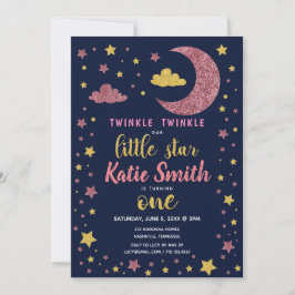 Twinkle Twinkle Little Star Geburtstag Einladung