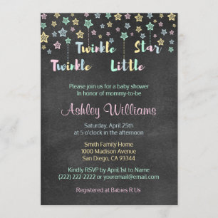 Twinkle Twinkle Little Star Gender Offenbarung neu Einladung
