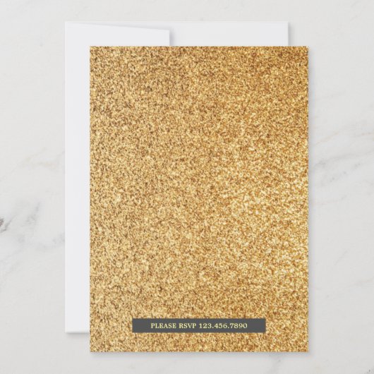 Twinkle Twinkle Little Star Gender Reveal Party Einladung (Rückseite)