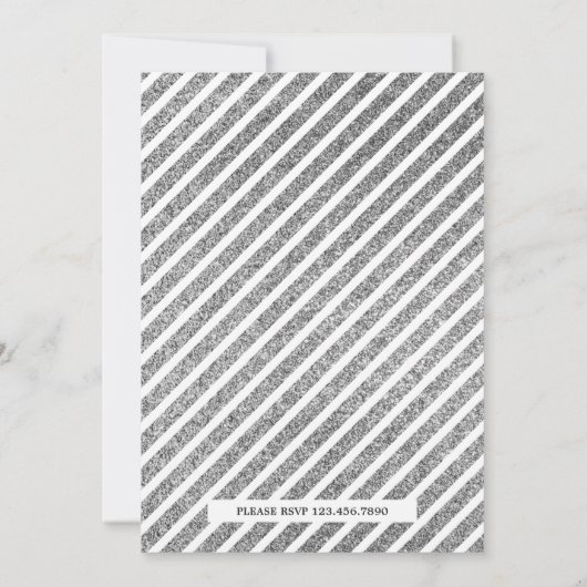 Twinkle Twinkle Little Star Gender Reveal Party Einladung (Rückseite)