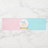 Twinkle Twinkle Little Star Gender Revewer Dusche Wasserflaschenetikett (Einzelnes Label)