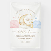 Twinkle Twinkle Little Star Geschlecht enthüllt Wi Banner (Vertikal)