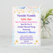 Twinkle Twinkle Little Star Geschlechtsenthüllungs (Stehend Vorderseite)