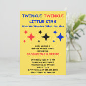 Twinkle Twinkle Little Star Geschlechtsenthüllungs (Stehend Vorderseite)