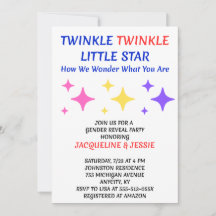 Twinkle Twinkle Little Star Geschlechtsenthüllungs