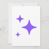 Twinkle Twinkle Little Star Geschlechtsenthüllungs (Rückseite)
