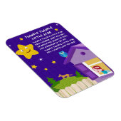 Twinkle Twinkle Little Star Kinderreim-Magnet Magnet (Rechte Seite)