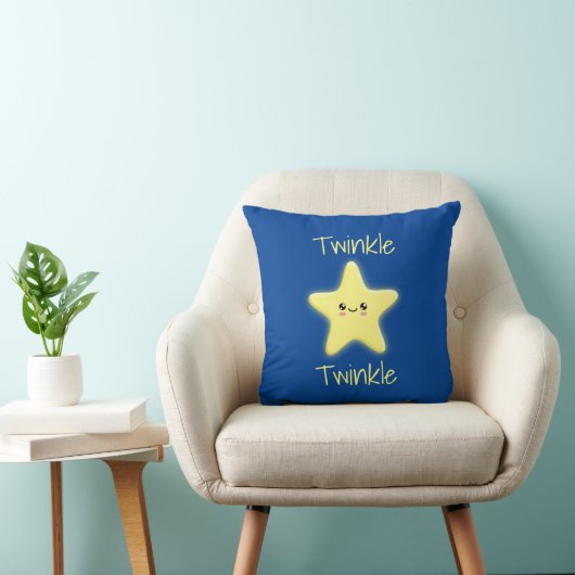 Twinkle Twinkle Little Star Kissen (Stuhl )
