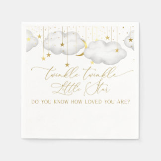 Twinkle Twinkle Little Star Napkins, Moon und Star Serviette