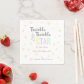 Twinkle Twinkle Little Star - Napkins Serviette (Beispiel)