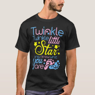 Twinkle Twinkle Little Star Nur ich kenne Gender K T-Shirt