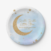 Twinkle Twinkle Little Star Papierplatte Pappteller (Vorderseite)