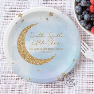 Twinkle Twinkle Little Star Papierplatte Pappteller