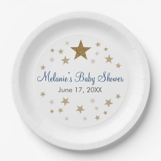 Twinkle Twinkle Little Star Papierplatten Pappteller (Vorderseite)