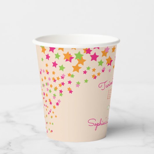 Twinkle Twinkle Little Star Pappbecher (Vorderseite)