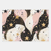 Twinkle Twinkle Little Star Pattern Geschenkpapier Set (Vorderseite 3)